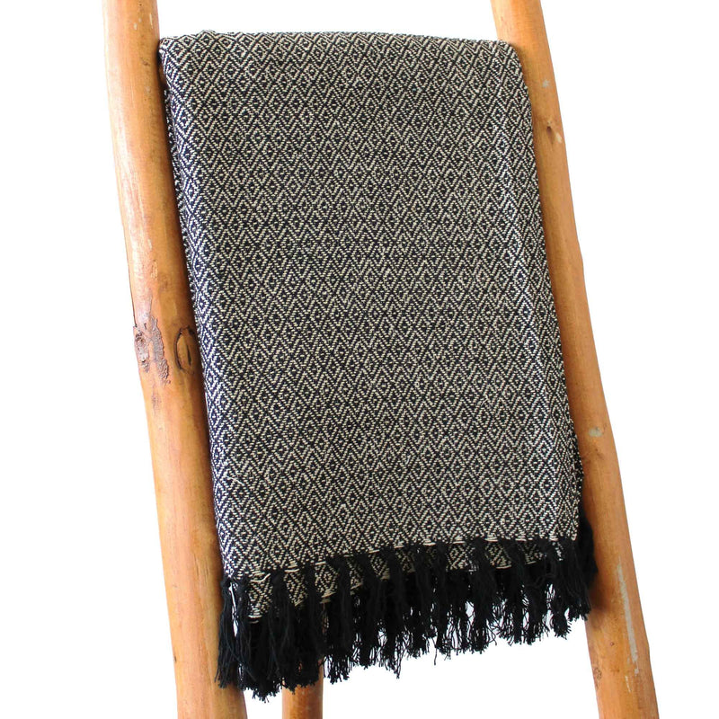 Boho Comfort Throws - Charcoal product image