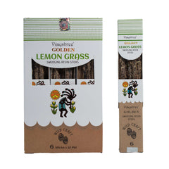 Golden Lemon Grass Smudging Resin Sticks - 30g product image