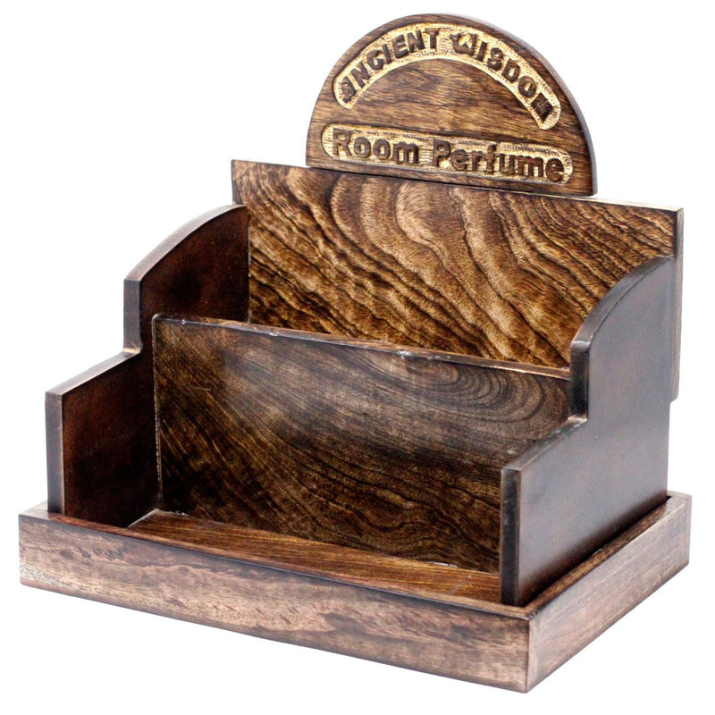 Room Perfume Display Stand - Mango Wood product image