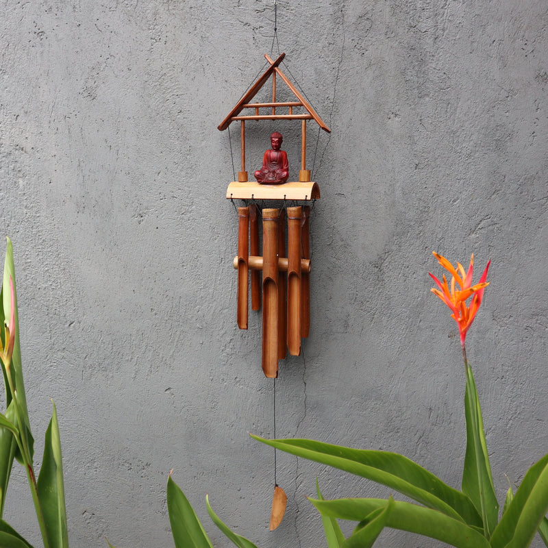 Bamboo Windchime - Natural finish - Brown Buddha 6 Tubes product image
