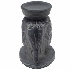 Soapstone Oil Burner 10.5cm - Standing Elephant product image 3