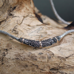 Silver & Gold Necklace - Tribal product image 7