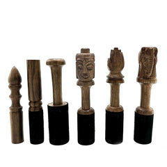 Wooden Stick - 14cm - Elephant Carving product image 2