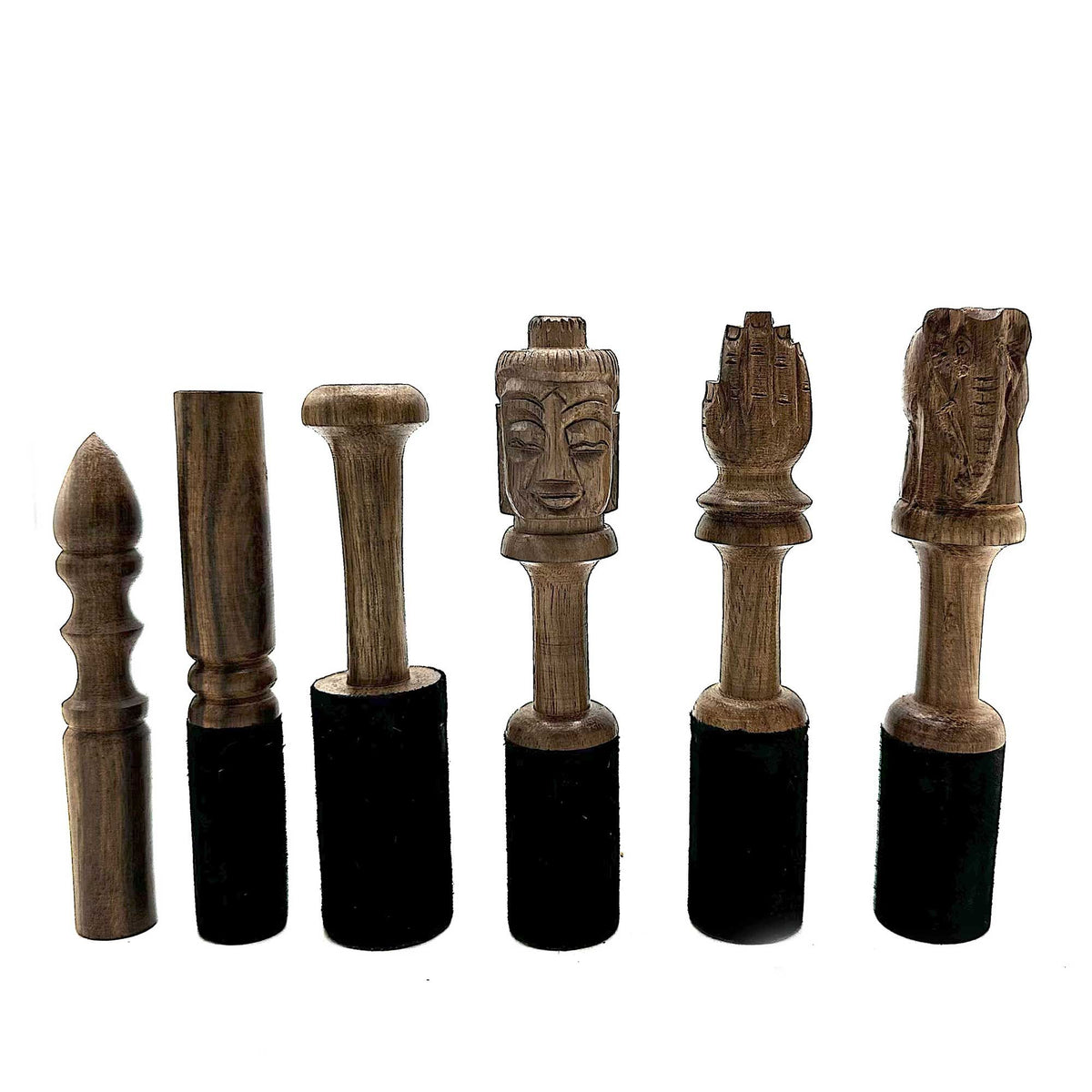 Wooden Stick - 14cm - Buddha Carving product image 3