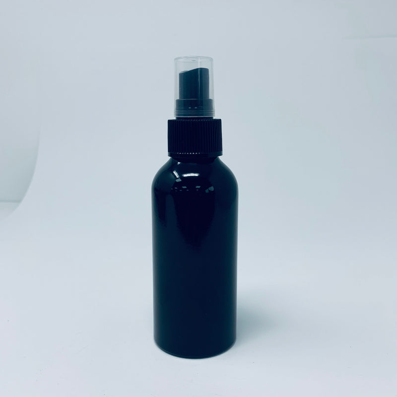 120m Black Aluminium bottle & spray cap product image