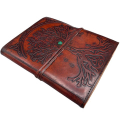 Large Tree of Life Leather Journal – 20x16x2cm product image 2