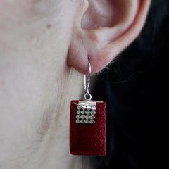 925 Silver Earrings - SQ Mini Discs product image 2