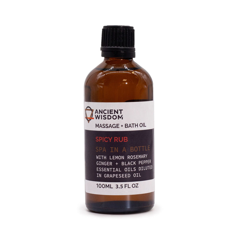 Spicy Rub Massage Oil - 100ml product image