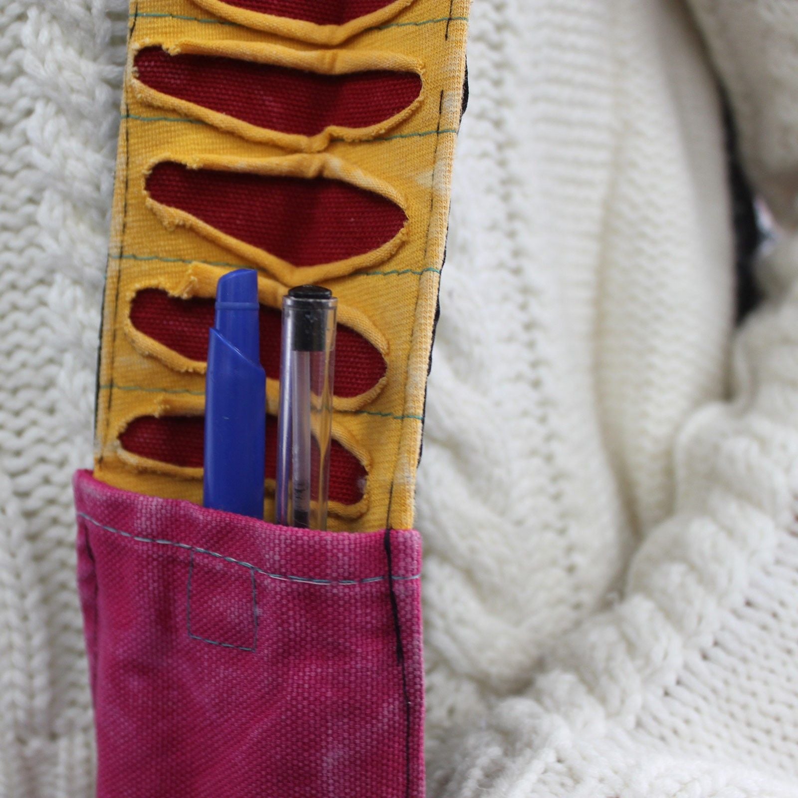 Ethnic Sling Bag - Purple / Spiral product image