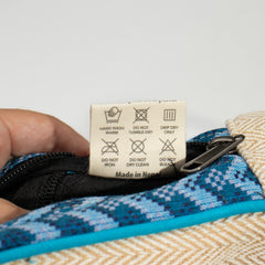 Medium Kathmandu Backpack – Dhaka Design (30x21x9cm)