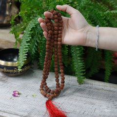 108 Rudraksha Mala - Brown product image 3