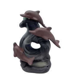 Backflow Incense Burner - Dolphin Wave product image 2