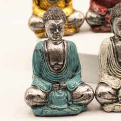Silver Mini Buddha (Assorted Colours) product image 3