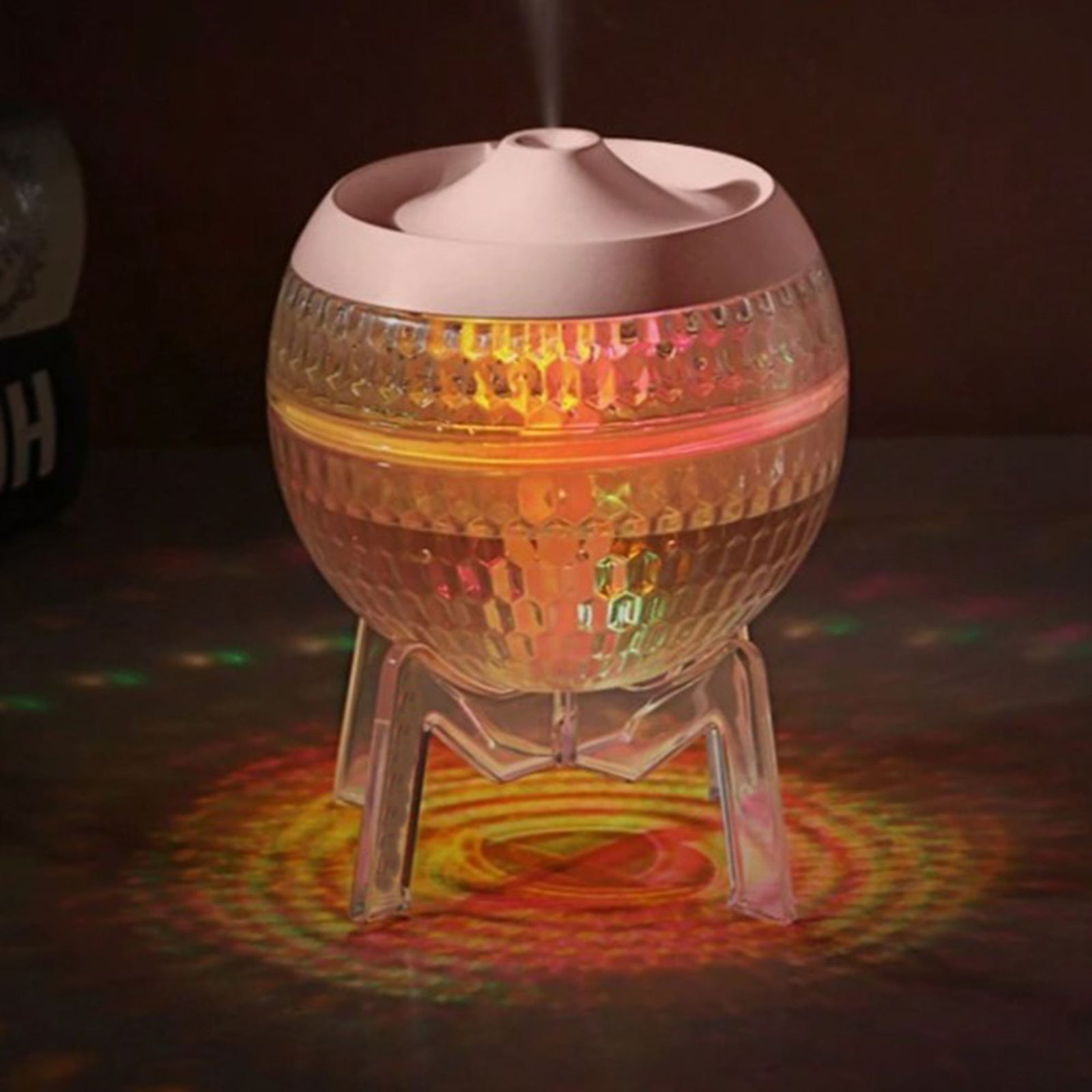 Clear Humidifer Mondo Planet - USB - Colour Change (down light) product image