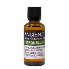 Citronella Organic Essential Oil 50ml product image 2