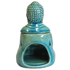 Sitting Buddha Oil Burner - Blue product image 7