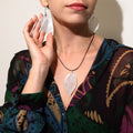 Earrings - Bravery Leaf - Silver product image