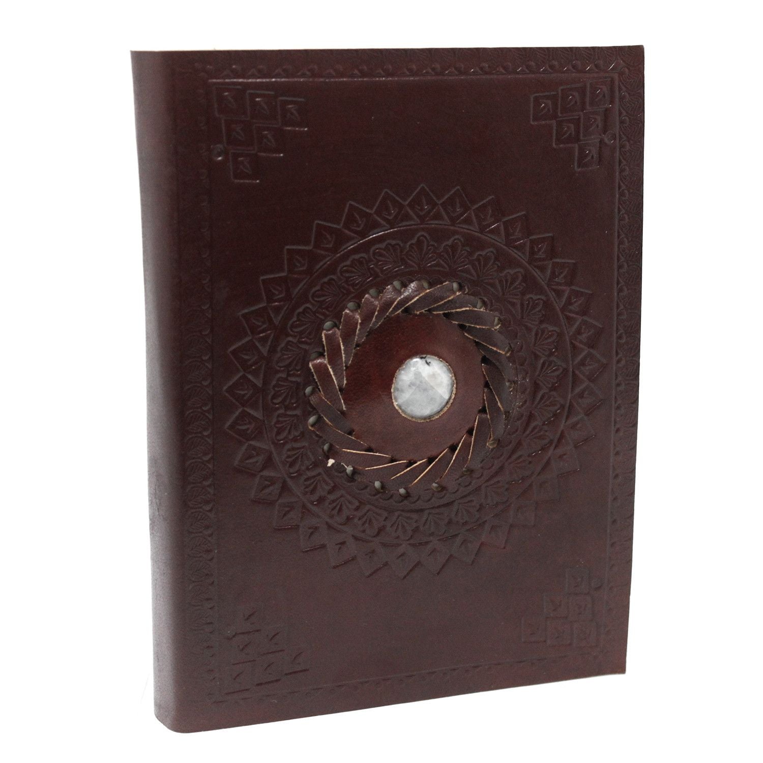 Leather Moonstone Notebook (7x5") product image