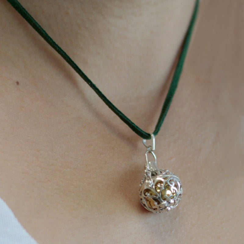 Silver Angel Bell - Romance - 18mm product image