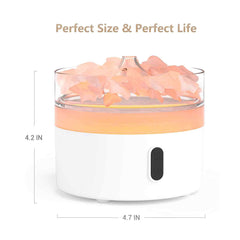 Himalayan Salt Aroma Diffuser - Night Light - USB-C - Flame Effect ( salt included) product image 3
