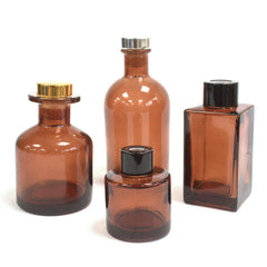 100 ml Square Long Reed Diffuser Bottlle - Amber product image 4