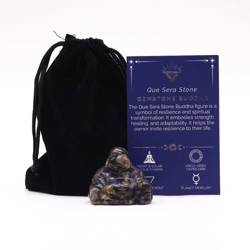 Gemstone Small Buddha - Que Sera Stone product image