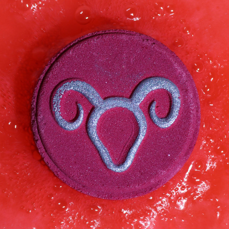 Set of Zodiac Bath Fizzers with Horoscope - Aries product image