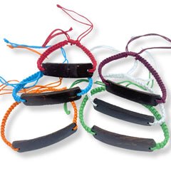 Handmade Friendship Bracelets - Unprinted Custom ready Coconut (asst) product image 4