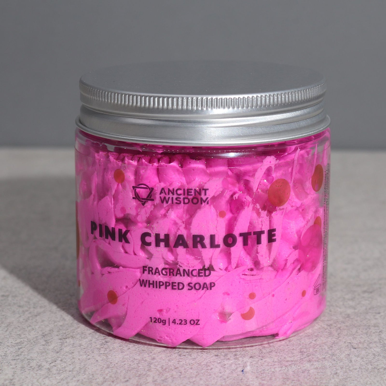 Pink Charlotte Whipped Soap 120g product image