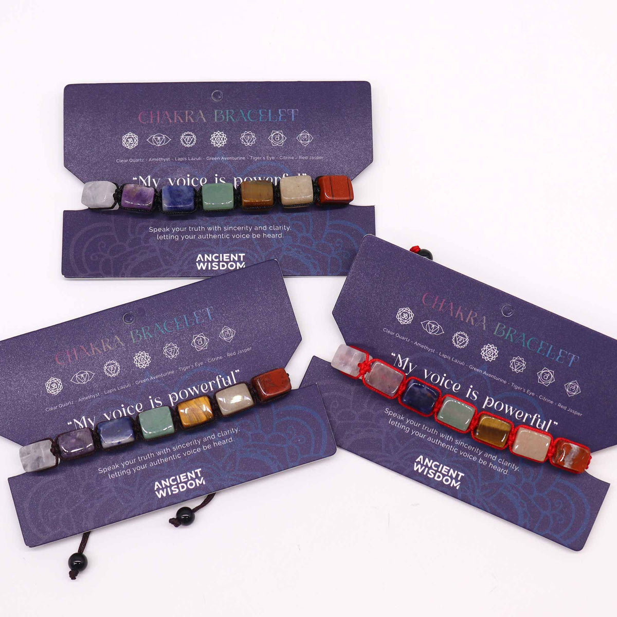 Chakra String Bracelet - Tumble Stones product image 2