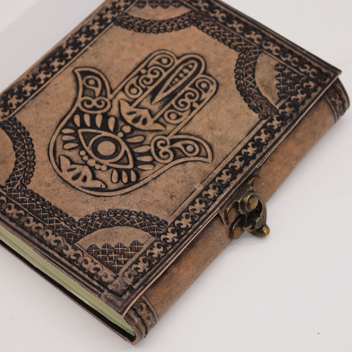 Hamsa - Esoteric Notebook - Antique Grey - 200 pages Stich Edge- 17.5x12.5x3cm product image 2