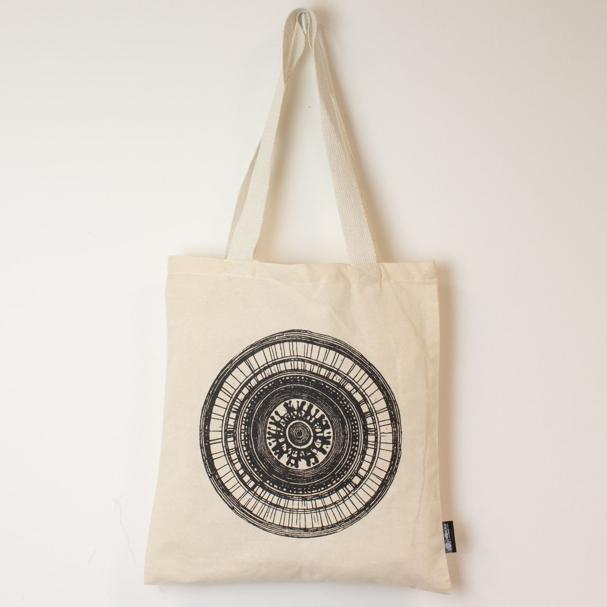 Nomad Sari Iconic Basic Tote Bag - Urban Mandala - Natural 4oz product image 4
