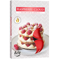 Set of 6 Scented Tealights - Raspberry Cloud product image 2