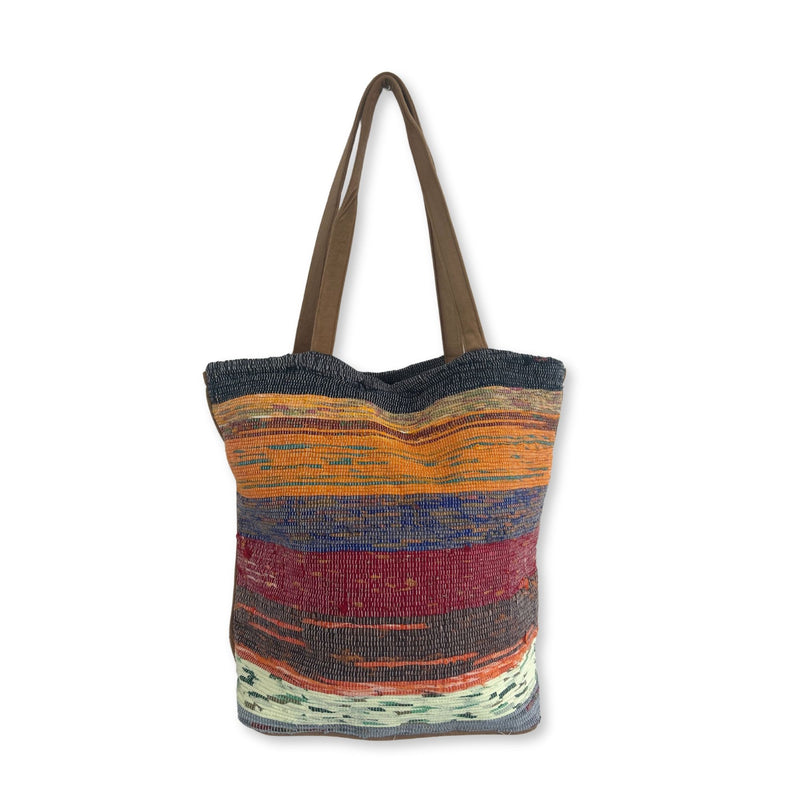 Recycled Big Rug Bag - Shades of Mushrooms product image