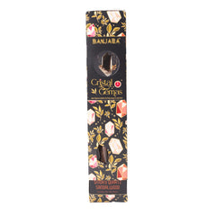 Banjara Cristal Gemas Incense Sticks - Smoky Quartz Sandalwood