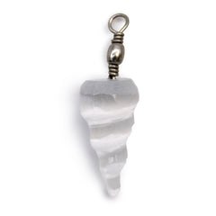 Selenite Spiral Pendant product image 6