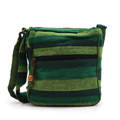 Lrg Nepal Sling Bag (Adjustable Strap) - Forest Green product image