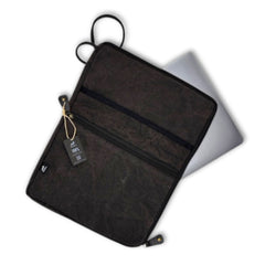 Stonewash Large Laptop Pouch - Charcoal product image
