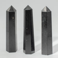 Gemstone Six Face Obelisk Point approx 17cm - Black Tourmaline product image 2