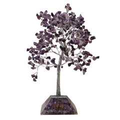 Gemstone Tree with Organite Base - 320 Stone - Amethyst product image