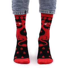 Hop Hare Bamboo Socks M/L - Red Dragons product image 4