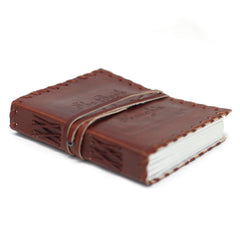 Leather Book of Thoughts with Wrap Notebook (6x4") product image 4