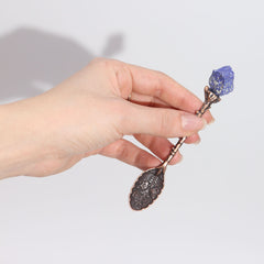 Set of 7 Bronze Gemstone Crystal Witch Spoons product image 2