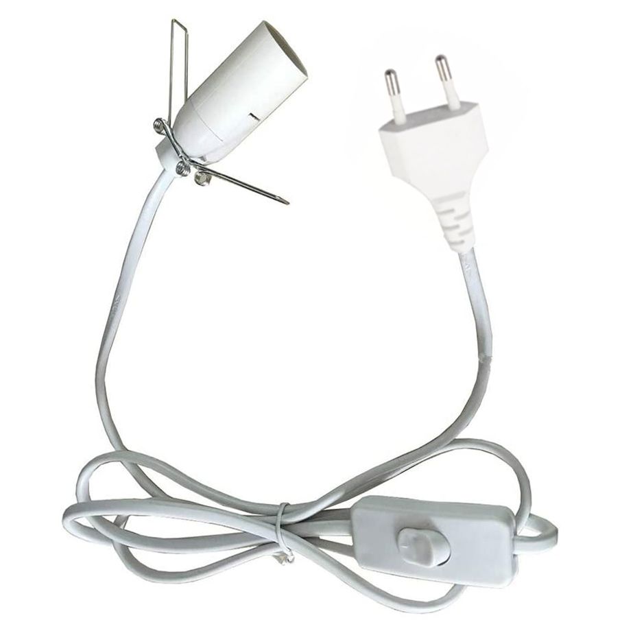 White Fitting Cable - EU product image