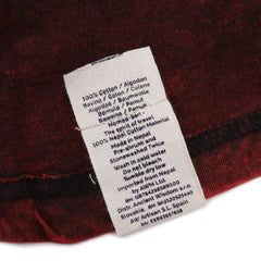 Nomad Sari Stonewashed Cotton T-Shirt – Mandala – Maroon – Small product image 3