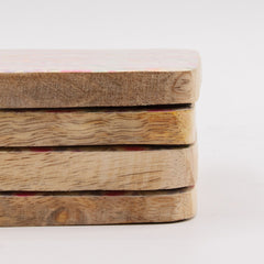 Set of 4 Square Coasters - Pretty Floral product image 4
