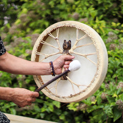Spirit of the Bear - Shaman Drum & Stick- Tunable - 40cm product image 6