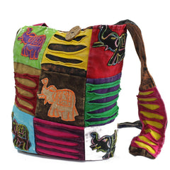 Ethnic Sling Bag - Chocolate / Elephant product image 3