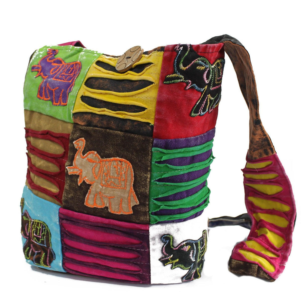 Ethnic Sling Bag - Chocolate / Elephant product image 3