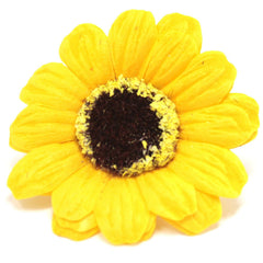 Craft Soap Flowers - Sml Sunflower - Yellow product image 2